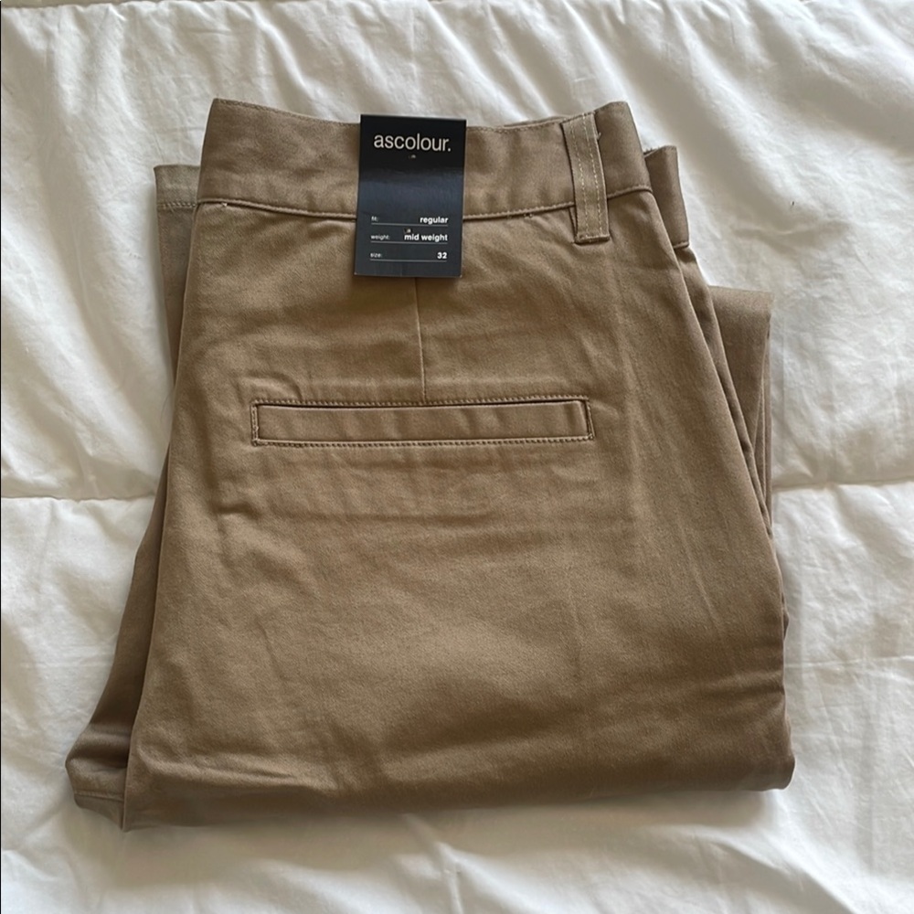 Ascolour Men's Kahki Pants